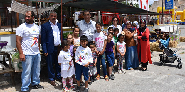 BAKAN SUCUOLU, DPKARPAZ 2’NC YOL KOUSU VE SANAT FESTVAL’NE KATILDI