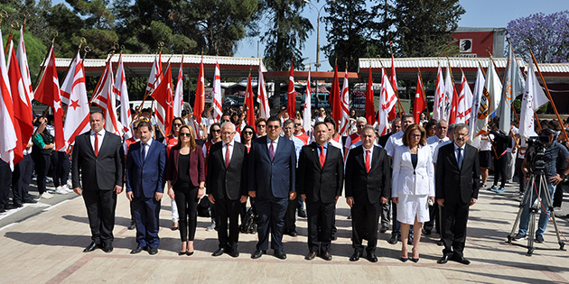 “19 MAYIS ATATRK’ ANMA GENLK VE SPOR BAYRAMI” KKTC’DE DE KUTLANIYOR