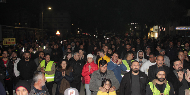 “Yol yoksa seyr�sefer de yok” eylemi yap�ld� 