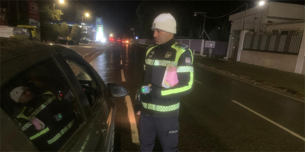 Trafik denetimlerinde 362 srcye rapor, 47 araca men