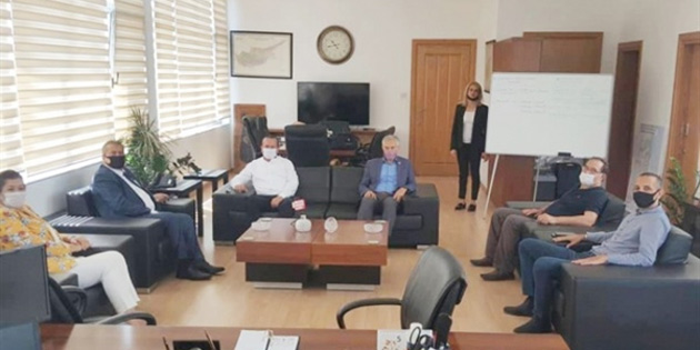 Ataolu belediye ziyaretlerine Gazimausa’dan balad 