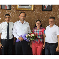 skele Ticaret Lisesi’nden, skele Belediyesi’ne teekkr 