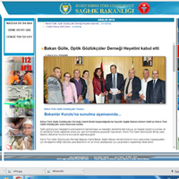 Salk Bakanlnn resmi web sitesi yenilendi 