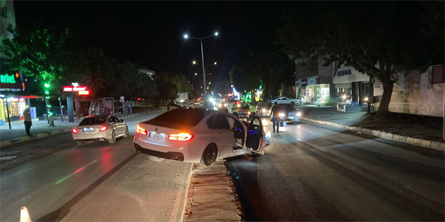 Lefko�a'daki kazada bir ki�i yaraland� 