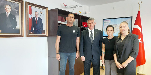 AMPYON MELEKLERN ALELER BYKEL’YE ZYARETTE BULUNDU 