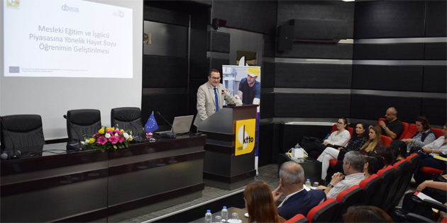 AB destekli “Kuzey K�br�s’ta mesleki e�itim ve i�g�c� piyasas�na y�nelik hayat boyu ��renim projesi’nin” a��l�� etkinli�i ger�ekle�tirildi 