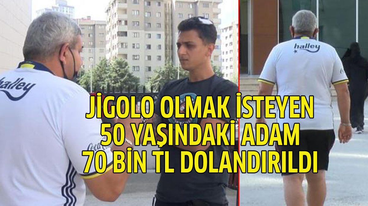 Jigolo olma hayaliyle bir internet sitesine ye olan 50 yandaki adam, 70 bin lira dolandrld