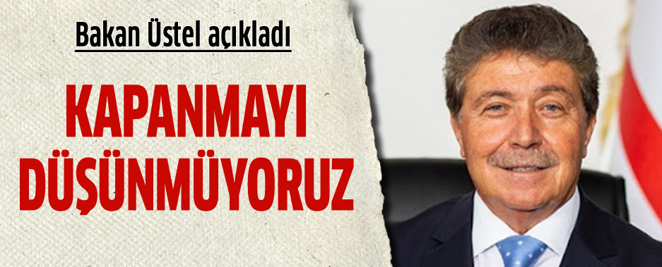 Bakan stel: 'Salk nce gelir ama ekonominin de durumu ortadadr'