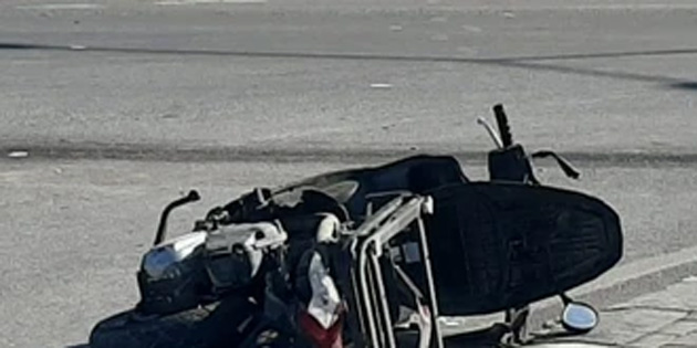 Girne - Alsancak evre yolunda trafik kazas