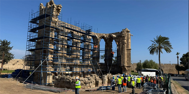 KKTC ve G�ney K�br�s’tan m�hendis ve mimar odalar� Gazima�usa’da teknik gezi d�zenledi 