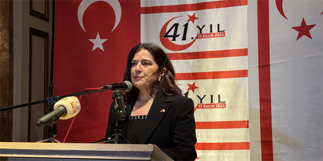 Londra'da KKTC'nin 41. kurulu� y�l d�n�m� dolay�s�yla resepsiyon verildi