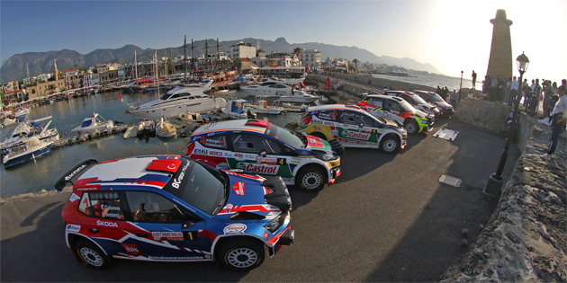 Kuzey K�br�s Rallisi Girne'de start ald� 