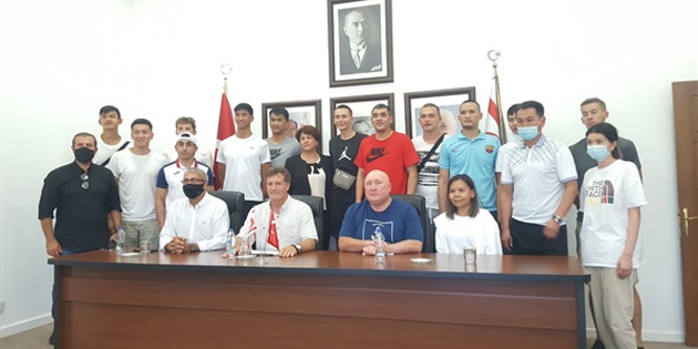 Krgzistan Basketbol Milli Takm KKTC'de