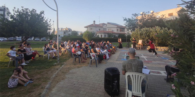Baraka Tiyatro Ekibi’nden ak hava gsterileri