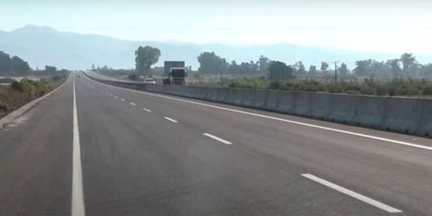 Gzelyurt-Lefke ift eritli ana yolunun yapmnda sona gelindi