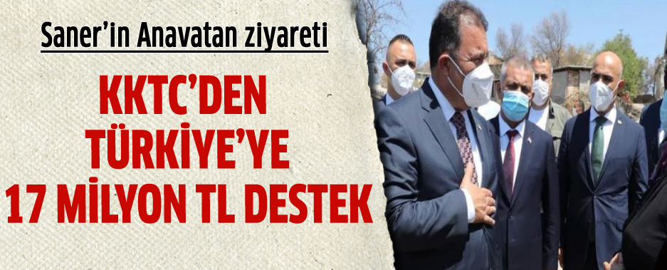 KKTC'den aktarlan destek 65 konutun inaasna destek olacak