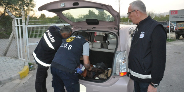 Metehan Ge�i� Kap�s�nda denetim yap�ld� 