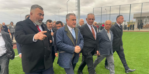 G�vercinlik Spor Tesisi hizmete a��ld�