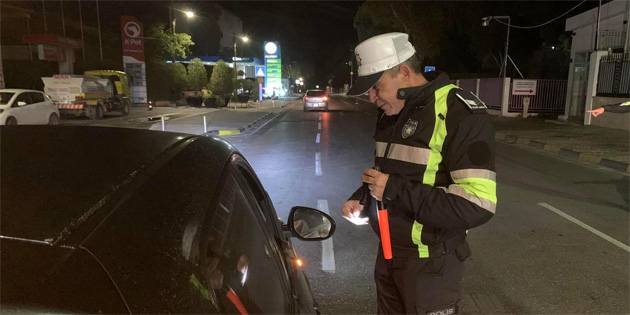 555 s�r�c� rapor edildi, 1 s�r�c� tutukland�, 38 ara� trafikten men edildi