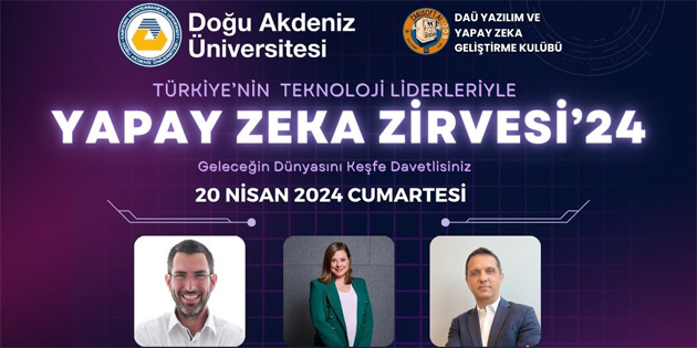 DA� Yapay Zeka Zirvesi'24 yar�n yap�lacak