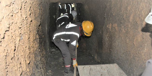 Bar�� Harekat�'nda halk�n Suri�i'ne giri�inin sa�land��� t�nelde �al��ma ba�lat�ld�