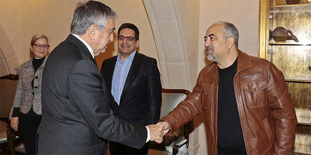 CUMHURBA�KANI MUSTAFA AKINCI, KIBRIS E��T�M ARA�TIRMALARI B�RL���’N� KABUL ETT�