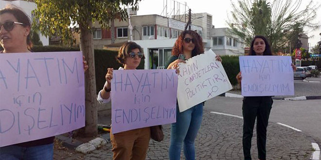 Kadn cinayetlerine kar ok eylem!
