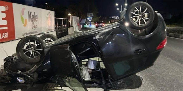 Dn meydana gelen trafik kazalarnda be kii yaraland