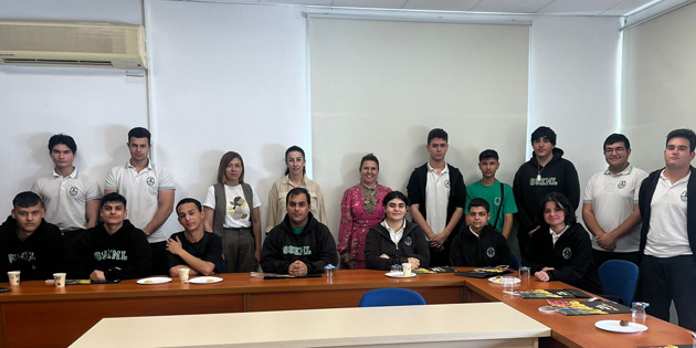 Sedat Simavi Endstri Meslek Lisesi rencileri DA'y ziyaret etti