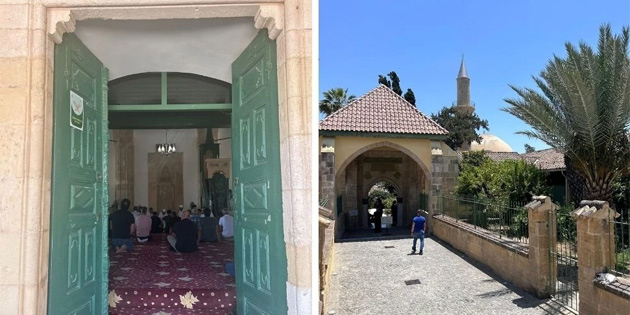 Hala Sultan Tekkesi’ne 650 kiilik kafile ile ziyaret