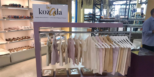 “�pe�in Kuzey K�br�s’ta Yeniden Do�u�u” projesi kapsam�nda yarat�lan “Kozada” �r�nleri sat��ta