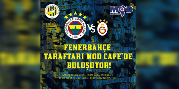 KKTC FBDER Fenerbahe - Galatasaray ma iin Lefkoa tribn kuruyor 