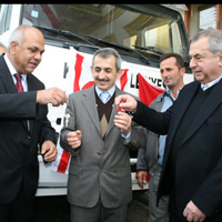 LTB’den Dipkarpaz Belediyesi’ne ara� takviyesi 