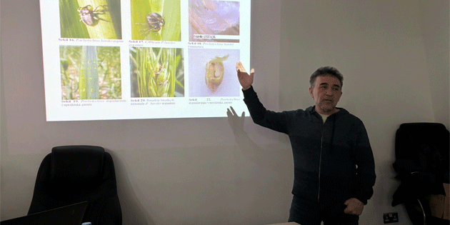 Tah�l hastal�klar� ve zararl�lar�yla m�cadele y�ntemleri konusunda �reticilere e�itim verildi