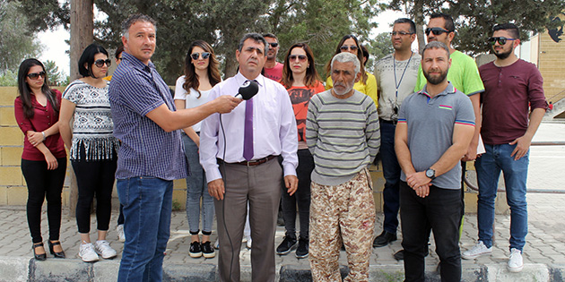 KTS HASPOLAT LKOKULU NNDE OKUL RETMENLER VE BR VELNN KATILIMIYLA BASIN AIKLAMASI YAPTI