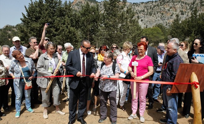 “Her turiste bir fidan” etkinlii dzenlendi
