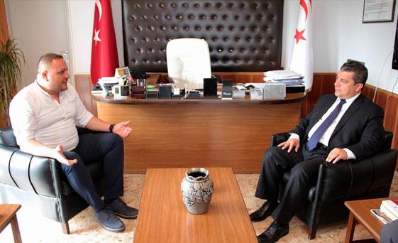 Bakan Drst Memur-Sen'i ziyaret ederek, yetkililerle grt