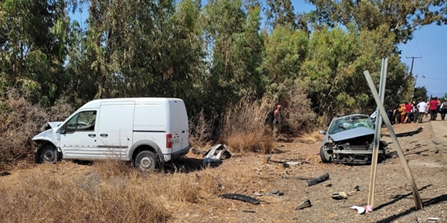 Trafik kazasnda, 23 yandaki Korhan hayatn kaybetti 