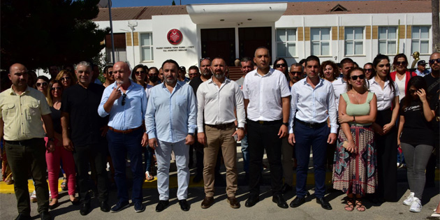 Sendikalar Meclis �n�nde a��klama yapt�