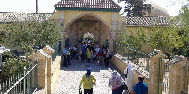 Hala Sultan Tekkesi'ne ziyaret 