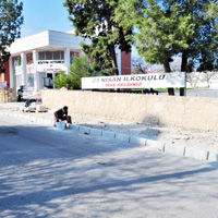 Girne Maarif Anaokulu blgesine kaldrm almas yapld 