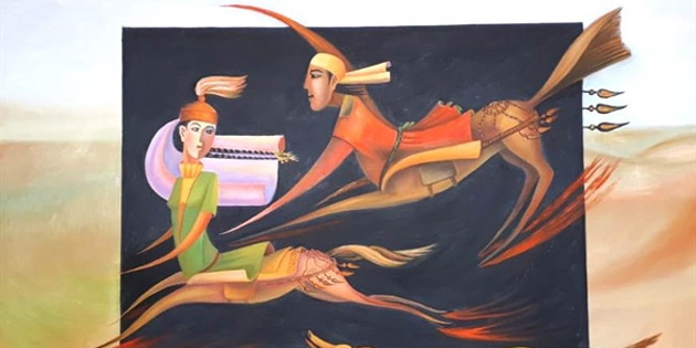Kazakistanl� yedi sanat��dan K�br�s Modern Sanat M�zesi’nde karma sergi 