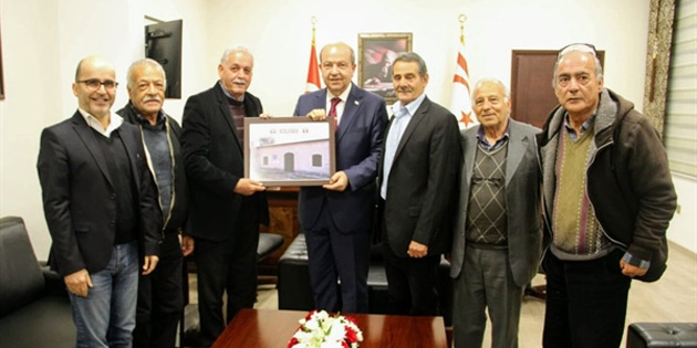 Ba�bakan Tatar Silugulular Dayan��ma Derne�i heyetini kabul etti 