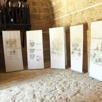 Girne Kalesi resmedildi