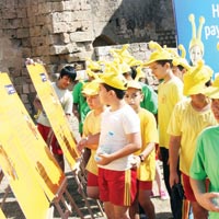 Ma�usal� �ocuklara tarihi eser dersi