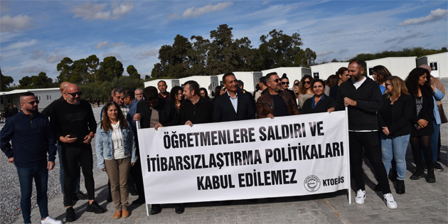 KTOE�S, Yonpa� Metin Derinel Lisesi’nde bas�n a��klamas� yapt�