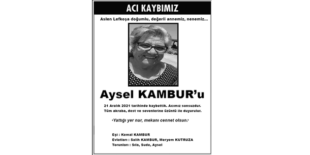 ACI KAYBIMIZ
