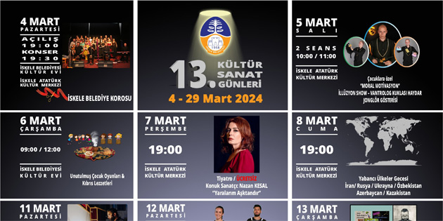 skele Belediyesi Kltr Sanat Gnleri 4 Mart’ta balyor 