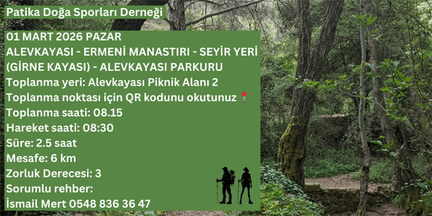 “Do�ada Bulu�uyoruz, Sa�l�kl� Ya�amda Birle�iyoruz” y�r�y��� d�zenleniyor