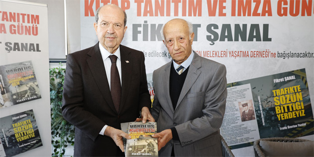 Tatar, Yazar Fikret �anal’�n kitap tan�t�m ve imza g�n� etkinli�ine kat�ld�